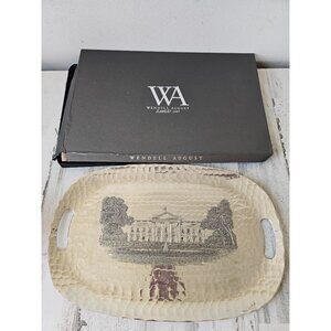 Wendell August White House platter plate building historical‎ association